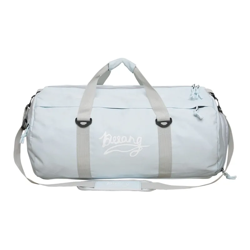BUBM Oxford Travel Bag Unisex Black/Lake Blue/Light Blue/Orange Red-15