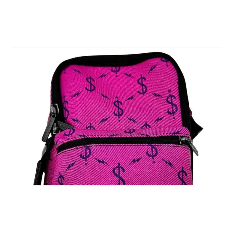 SPRAYGROUND PVC Shoulder Bag Crossbody Bag Casual Bag Unisex Rose Red-5