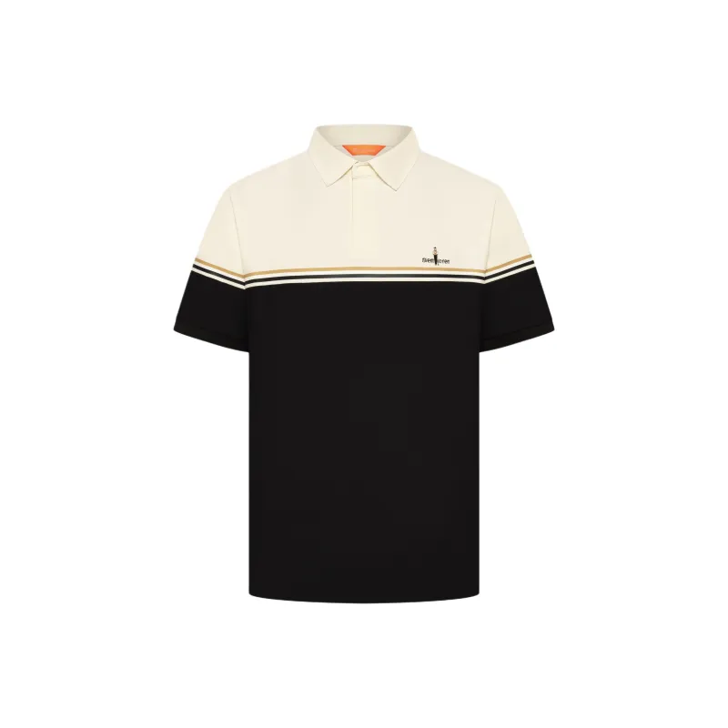 Biyin Leufen Cooling Technology Collection Polo Shirt Men's 28 Ecru-1