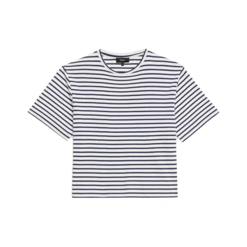 THEORY T-Shirt Women's Mixed Navy Blue
