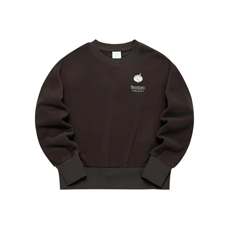 361° x XIAOLIUYA,LIANMINGKUAN Sweatshirt Women's Dark Brown Coffee-0