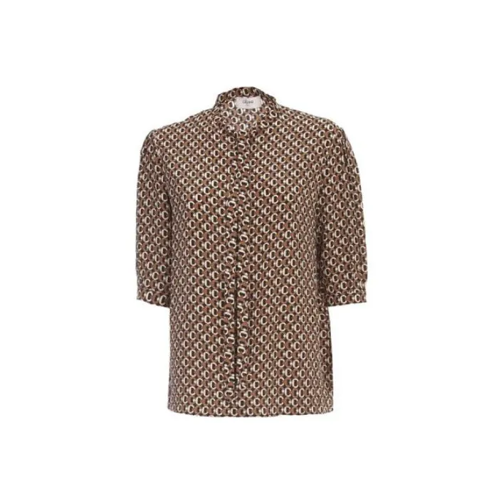 CELINE Shirts Women's Tan-0