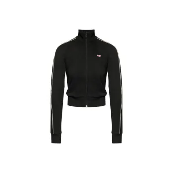 DIESEL F Jamila Piping D Zipped Sweatshirt