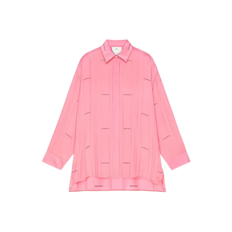 Givenchy Logo jacquard Striped Shirt-0