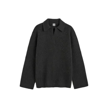 TOTEME Polo Collar Wool blend Jumper