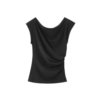 SHALLOW STREAMS T-Shirt Women's Classic Black