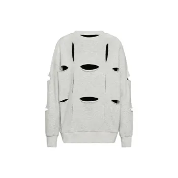 MEIYANG Sweatshirts Women's Light Heather Gray