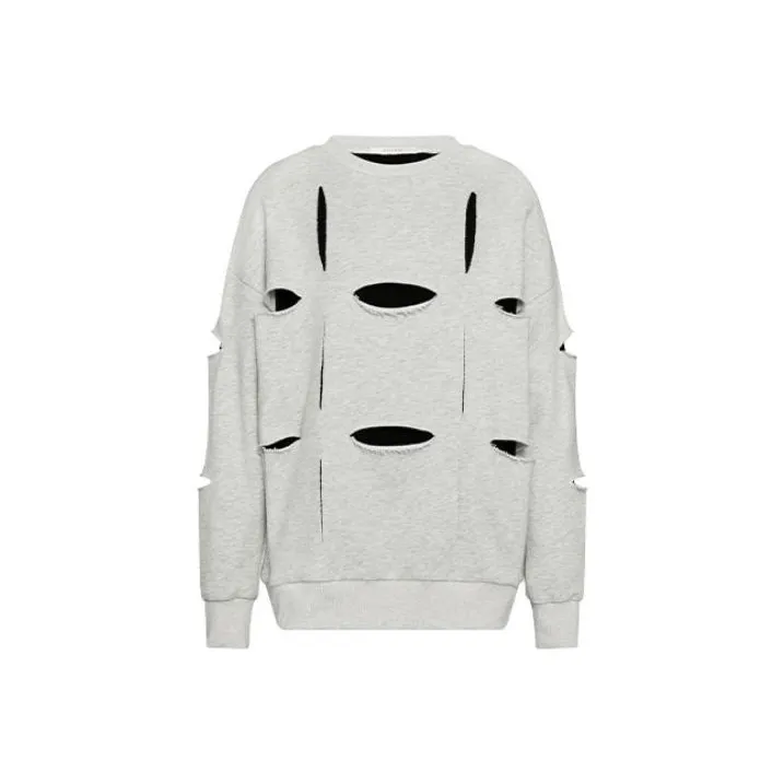 MEIYANG Sweatshirts Women's Light Heather Gray-0