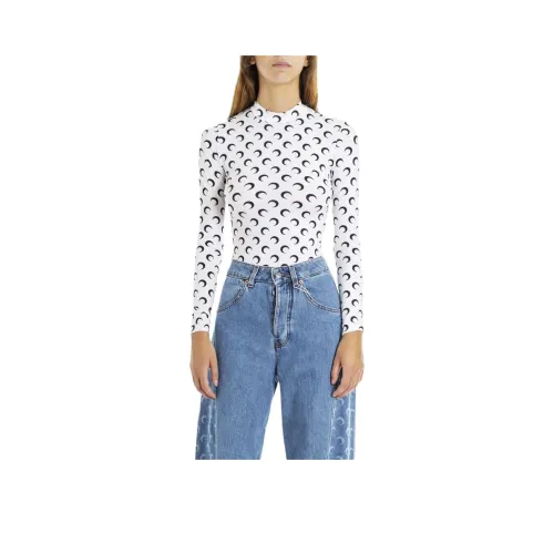Marine Serre T Shirt Women's White