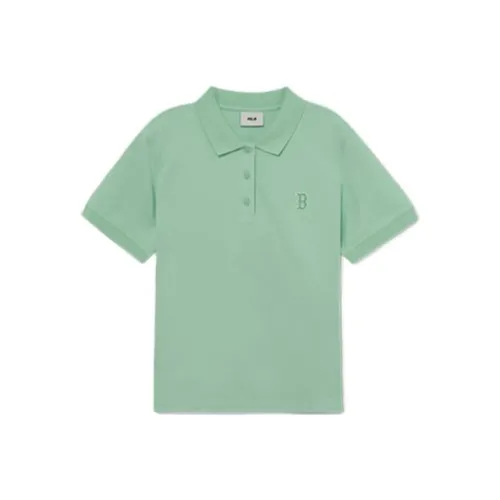 MLB Boston Red Sox Polo Shirts Women's Green