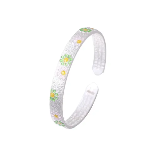 U state 999 Fine Silver Bangles Women's