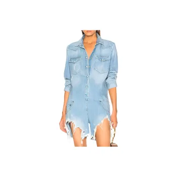 R13 Bodysuits Women's Light Blue