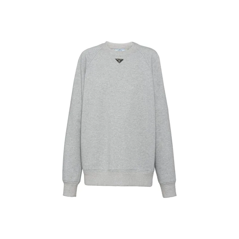 PRADA Triangle logo Sweatshirt-0