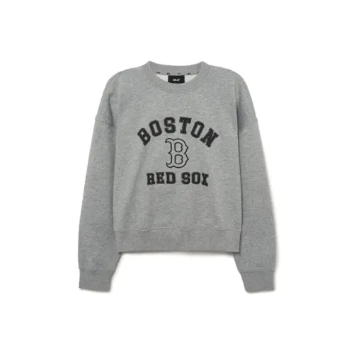 MLB RED SOX Sweatshirt Women's Gray