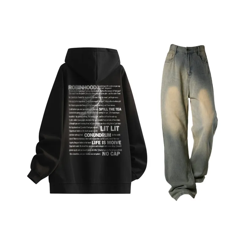 ROBINHOOD Sweatshirt Set Unisex-0