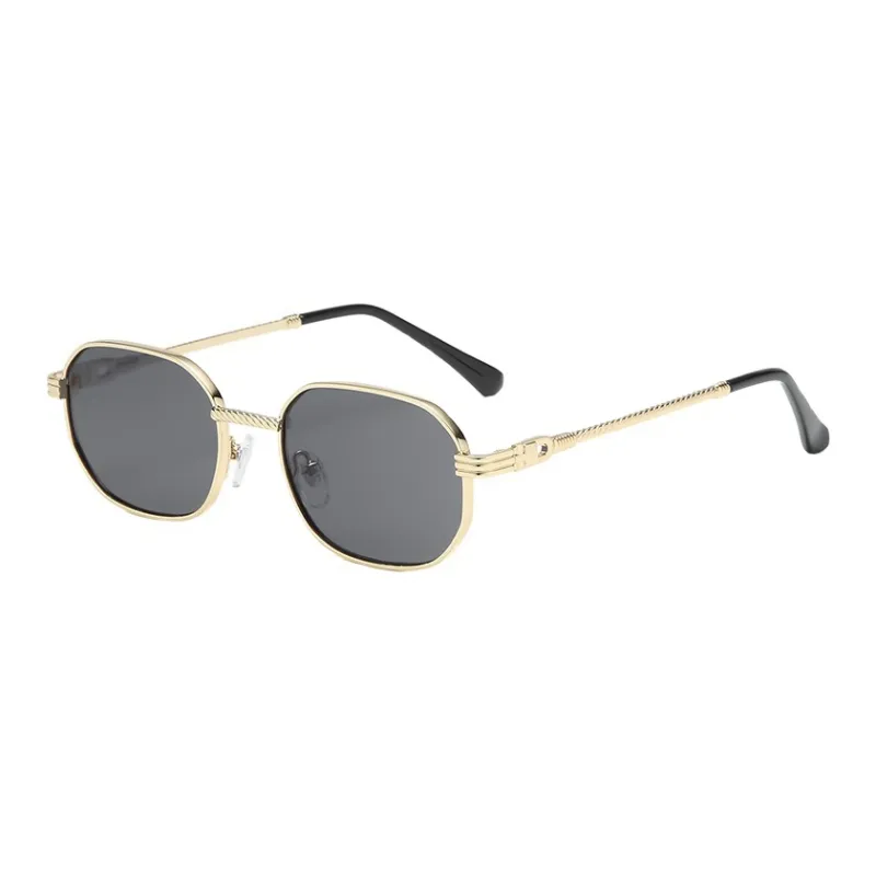 SOMAN Metal Square Sunglasses Unisex-2