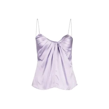ROSETTA GETTY Twist-front Camisole