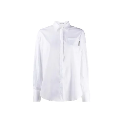 Brunello Cucinelli Plain Long sleeved Shirt