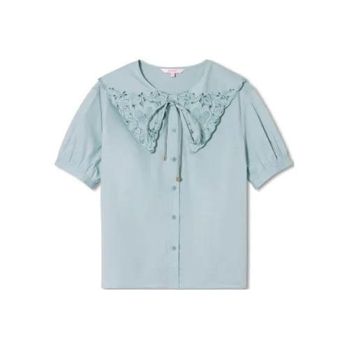 SALT.P Shirts Women's Light Green