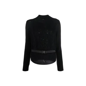 Moncler FW22 Sweater Women's Black