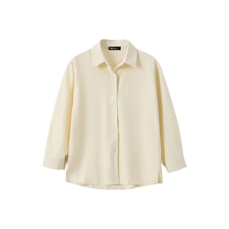 Adeworn Shirts Women's Apricot-0