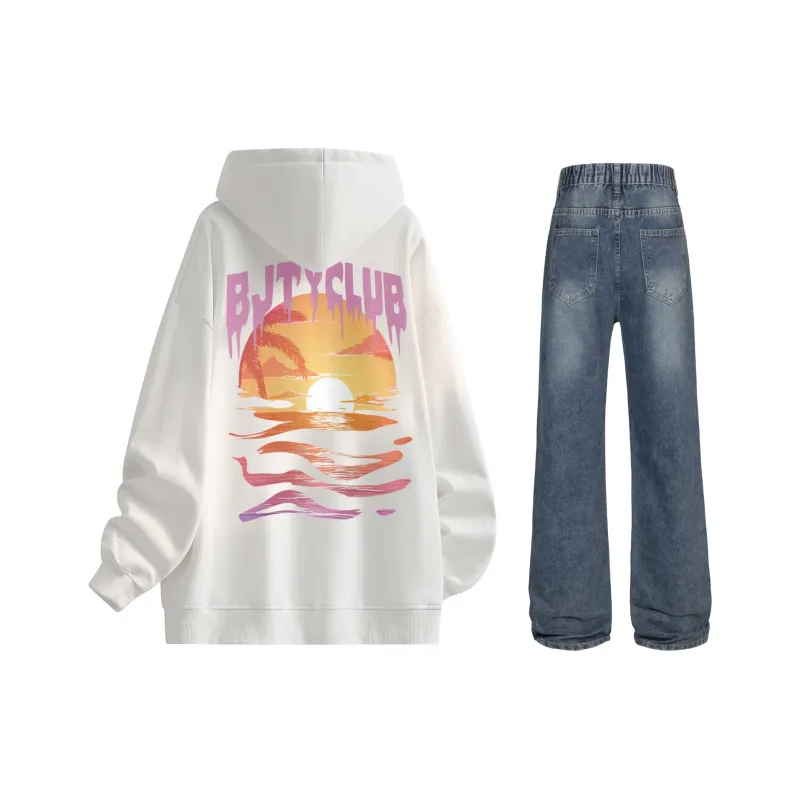 BJTY Sweatshirt Sets Unisex-32