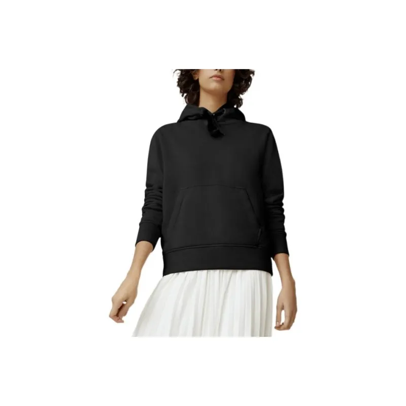 Canada Goose Drawstring Cotton Hoodie-0
