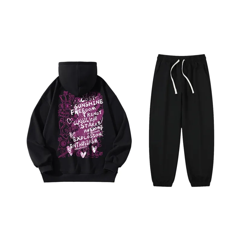 WARRIOR Sweatshirt Sets Unisex-6