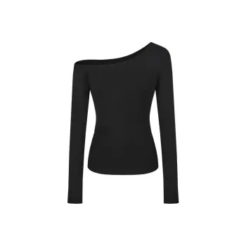 ONE SHALLOW Drop Shoulder Sleeve T Shirt Women's