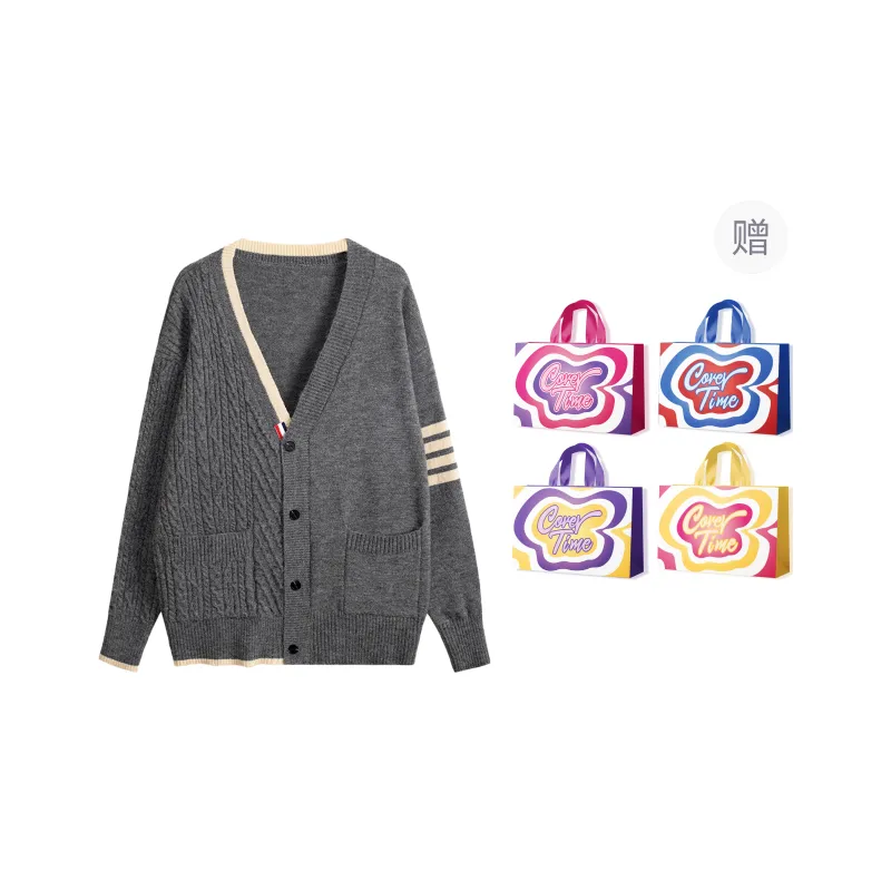 COVER TIME Knitwear Women's Gray-2