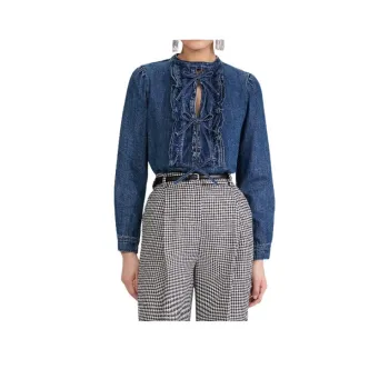 Self portrait Shirts Women's Dark Blue