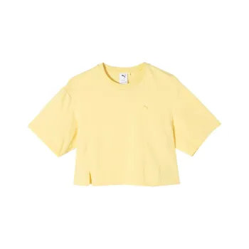 PUMA OWN THE SPOTLIGHT T Shirts Women's Yellow