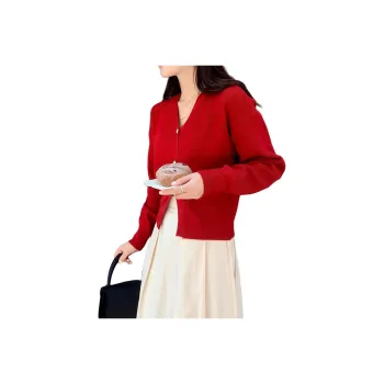 ONNFB Knitwear Women's Red/Black