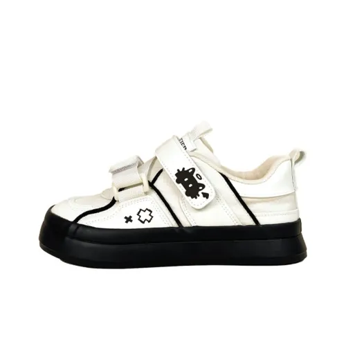 A&M Cushioning, Wear Resistant Low Top Skateboard Shoes Women's White
