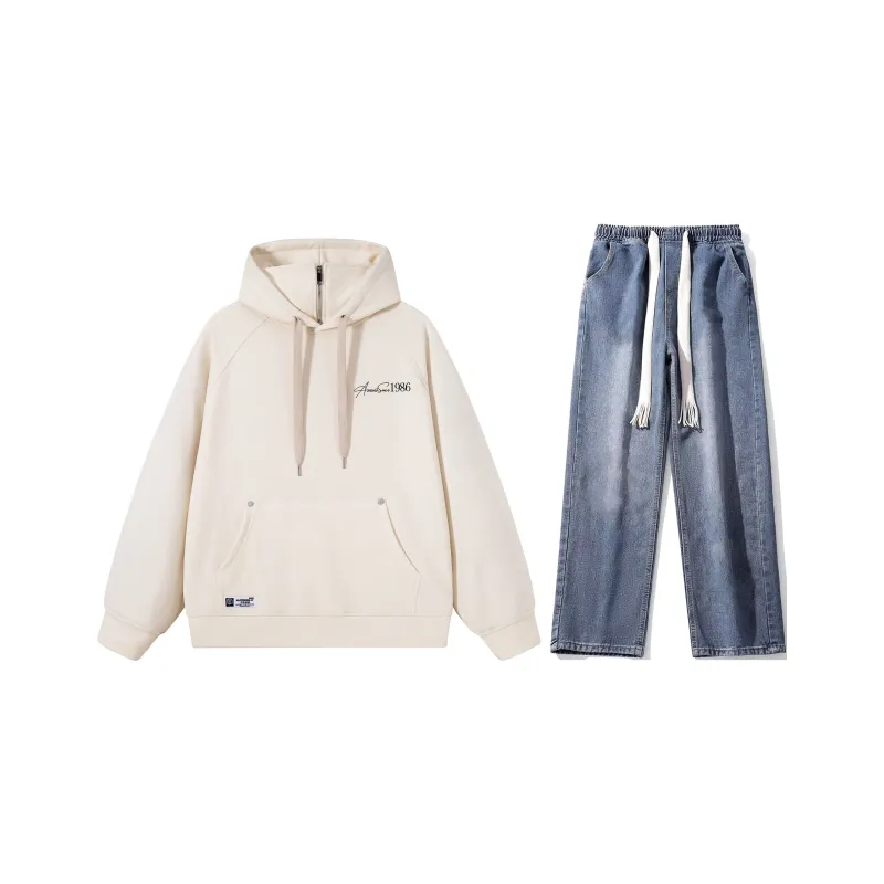 Airwalk Sweatshirt Sets Unisex-77
