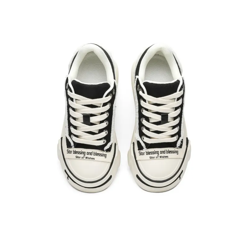 ACEMICKY Low Top Casual Shoes Men's Black-3
