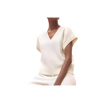 HERMES SS23 Cashmere Sweater Women's Gray White