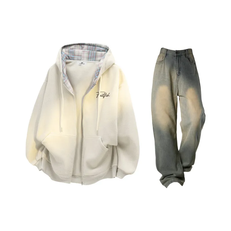 FASTFISH Sweatshirt Sets Unisex-2