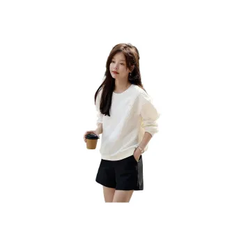 Mo Han Yi Mei FW24 Sweatshirt Women's Raw White