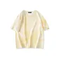 White with Yellow Print