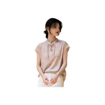 XWI SS24 Shirt Women's Gray Pink