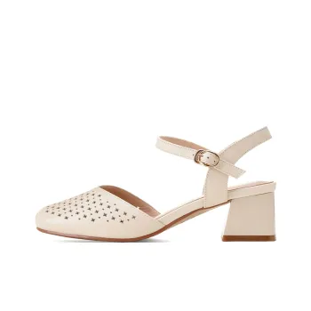 GOLDLION Chunky Heel High Heels Women's