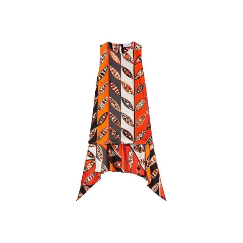 EMILIO PUCCI Graphic print Sleeveless Blouse