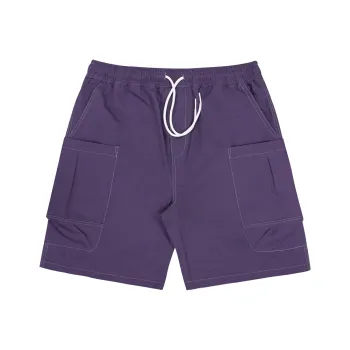 FINDBETTER Summer Casual Shorts Unisex Purple