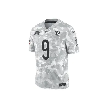 Nike Joe Burrow Cincinnati Bengals Salute To Service Men's Nike Dri FIT Nfl Limited Jersey