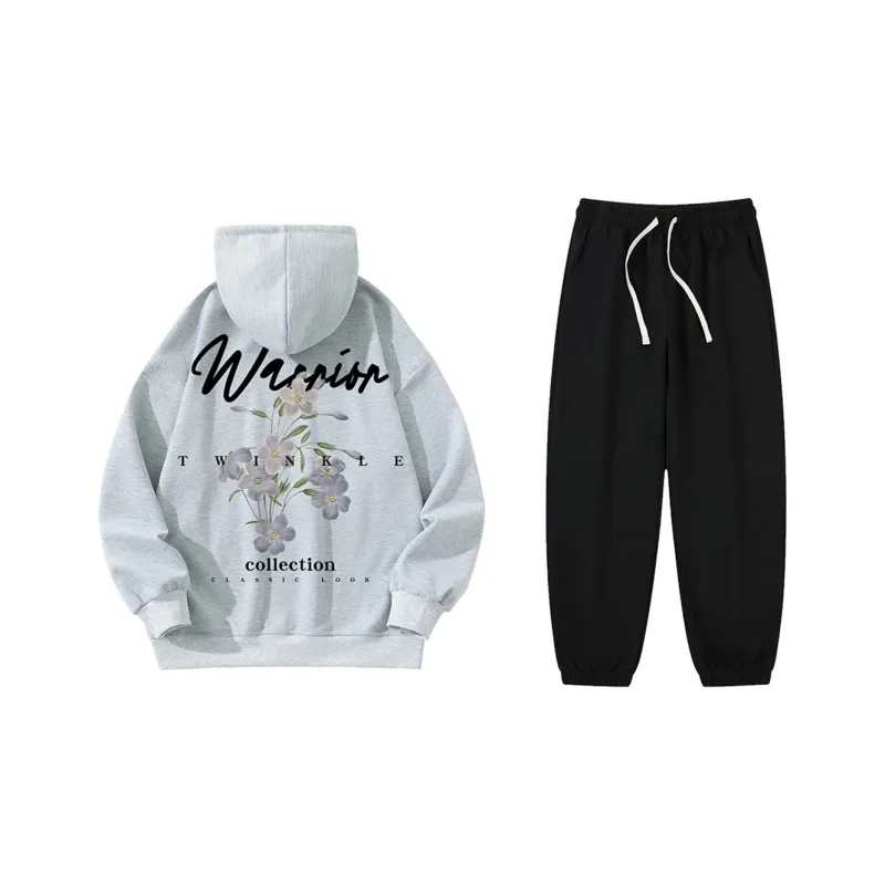 WARRIOR Sweatshirt Sets Unisex-14