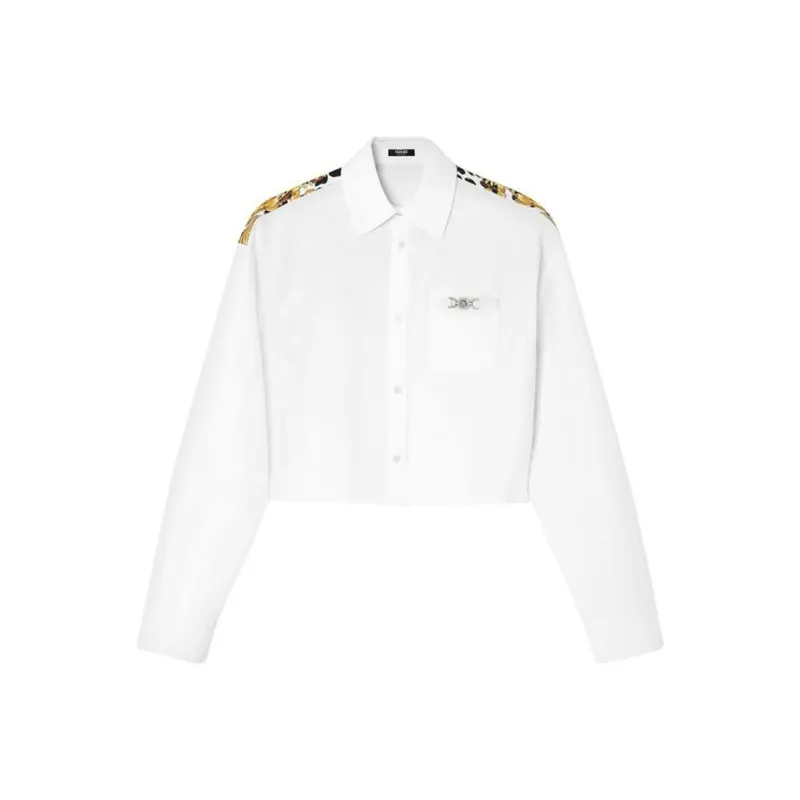 VERSACE Wild Barocco Cropped Shirt-0