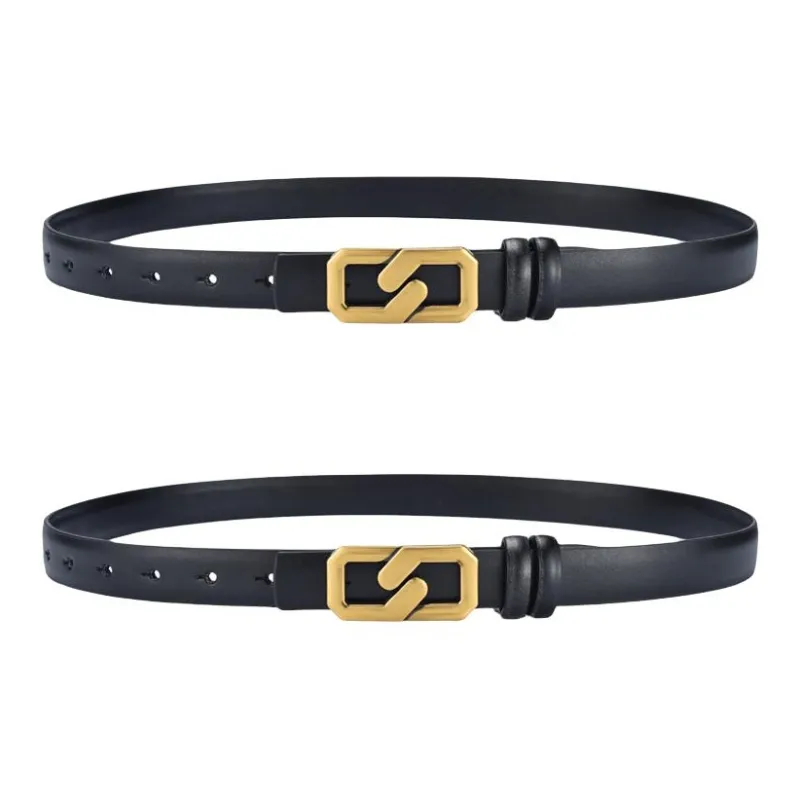 TUCANO Cow Split Leather Belts Women's 2.3cm-0