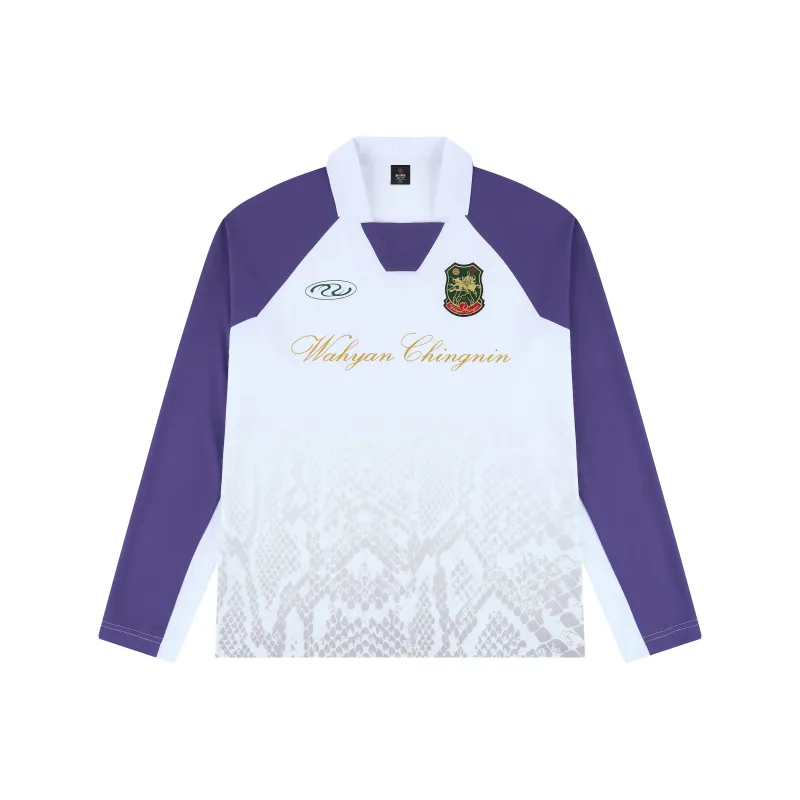 OCCUPY Soccer Jerseys Unisex White Purple-0