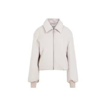 Acne Studios Zip Up Long Sleeved Bomber Jacket